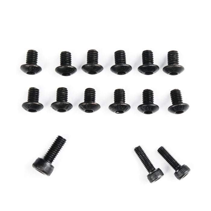 Set of screws for single clamp