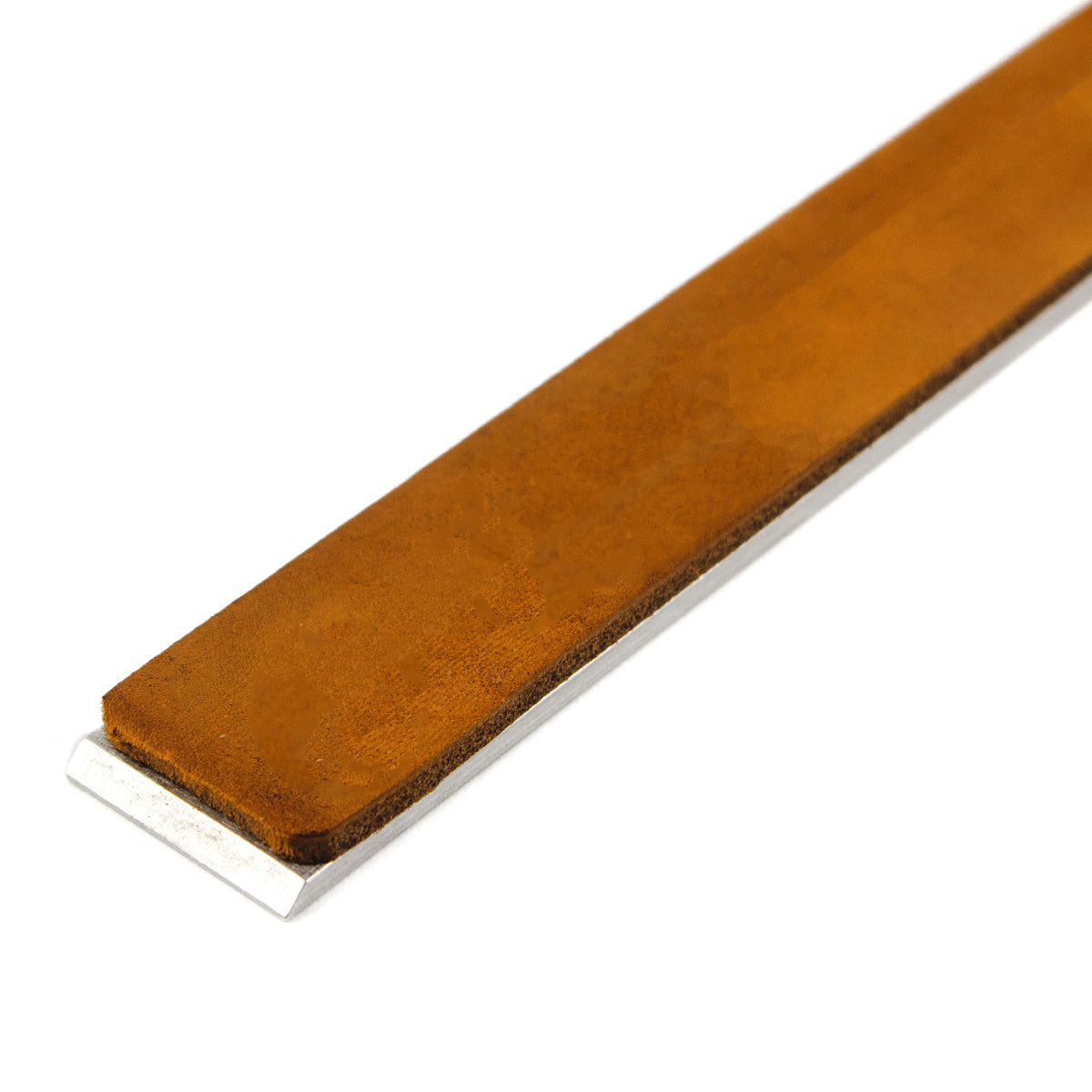 Leather on Aluminum Blank, Leather Strop (1pc)
